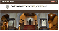 Desktop Screenshot of cosmoclubchennai.com