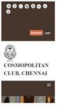 Mobile Screenshot of cosmoclubchennai.com